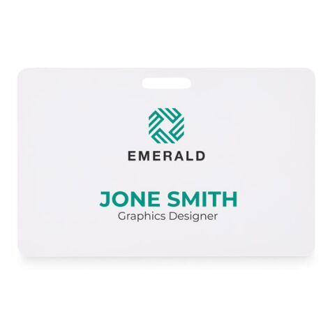 Lanyard badge 54 x 86mm