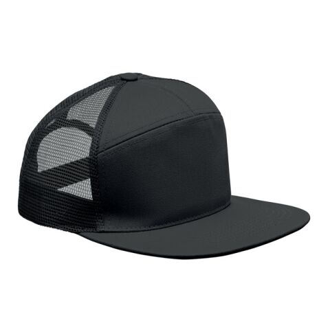 7 panel flat visor cap