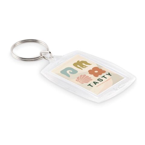 Classic acrylic keyring transparent | No Branding | not available | not available