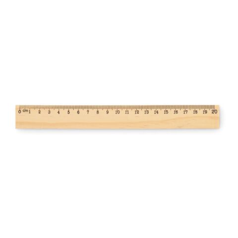 Wooden ruler 20cm