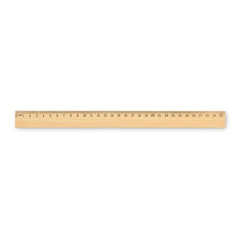 Wooden ruler 30cm