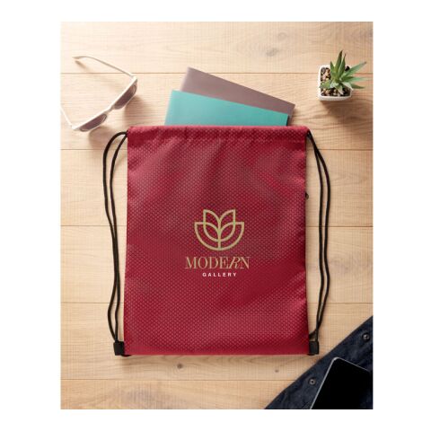 Drawstring bag in 420D RPET