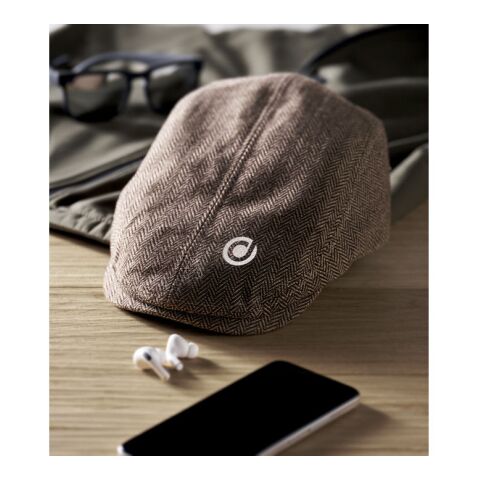 Newsboy flat cap 335 gr/m² khaki | No Branding | not available | not available | not available