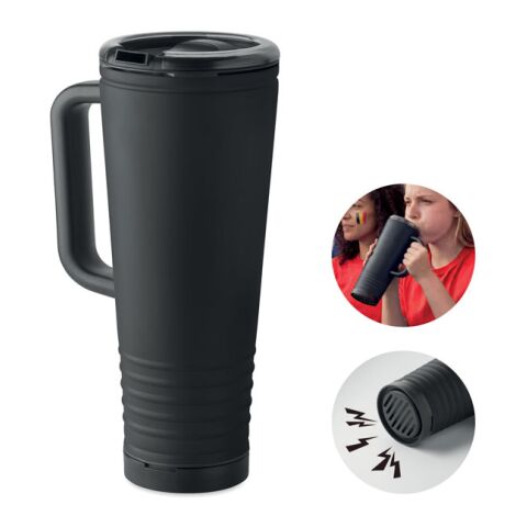 Double wall Howler Cup 700ml. black | No Branding | not available | not available | not available