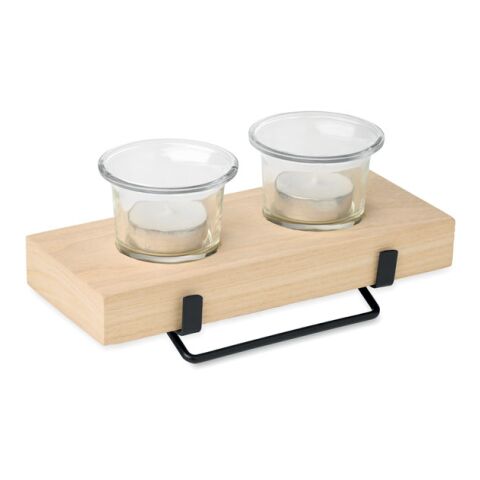 Tea light holder set with stand