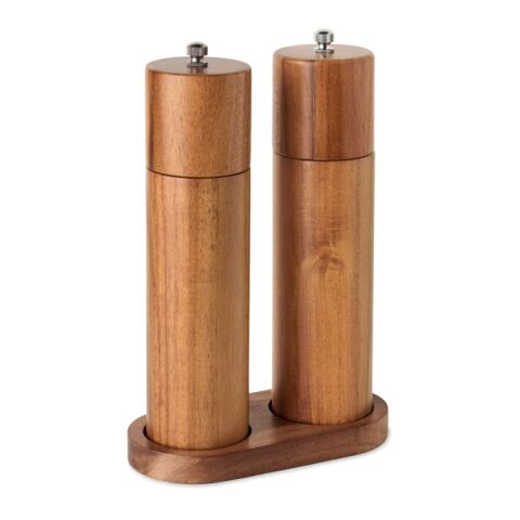 Acacia salt &amp; pepper grinders wood