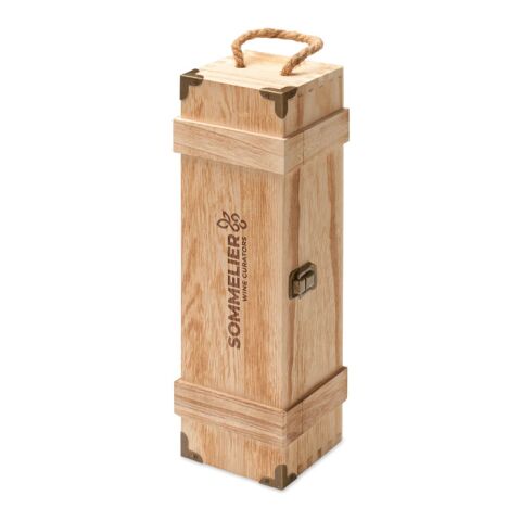 Paulownia wood wine gift box