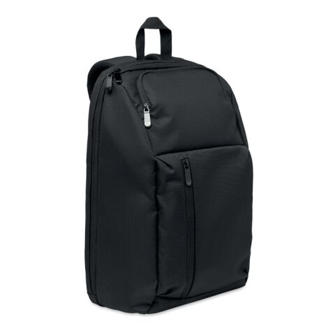 15" RPET laptop backpack 15L black