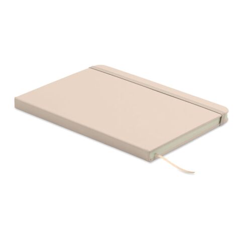 A5 recycled PU notebook Off White