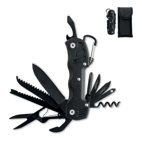 13-in-1 multi-tool knife black