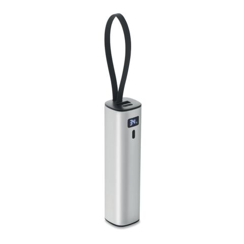 Power bank 5000mAh PD 20W matt silver