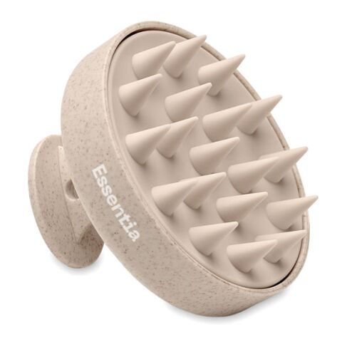 Scalp massage brush beige