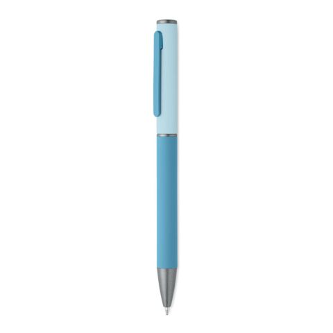 Recycled alu twist ball pen turquoise