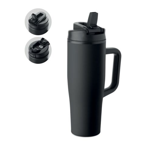 Double wall tumbler 900ml black