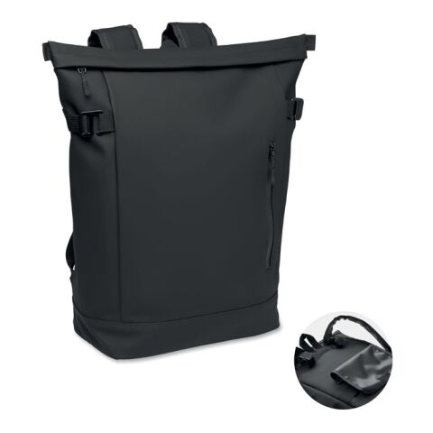 PU bicycle laptop backpack 20L black