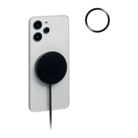 Magnetic wireless charger 25W black