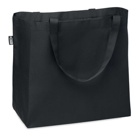 600D RPET large shopping bag black | Without Branding | not available | not available | not available