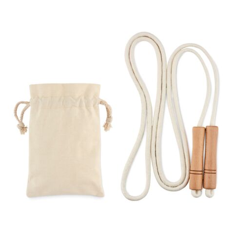 Cotton skipping rope beige | Without Branding | not available | not available | not available