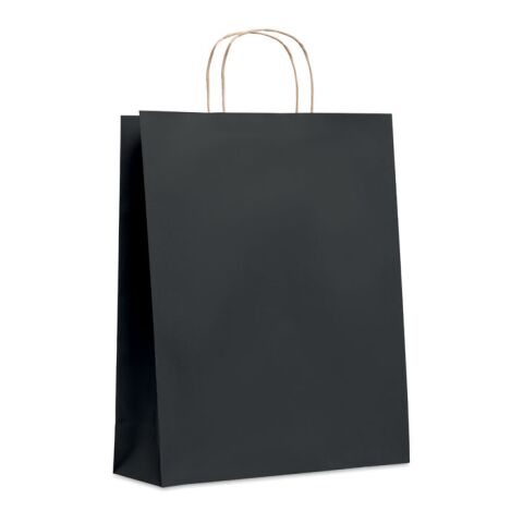 Large Gift paper bag 90 gr/m² black | Without Branding | not available | not available | not available