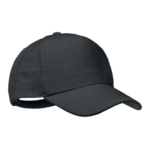 Hemp baseball cap 370 gr/m² black | Without Branding | not available | not available | not available