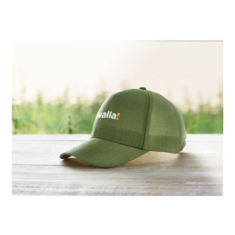 Hemp baseball cap 370 gr/m² green | No Branding | not available | not available | not available