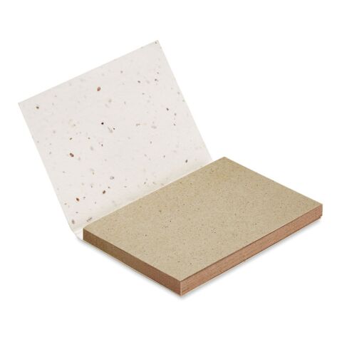 Grass/seed 50 sticky paper memo pad white | Without Branding | not available | not available