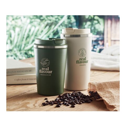 Double wall tumbler 350 ml Dark green | No Branding | not available | not available | not available