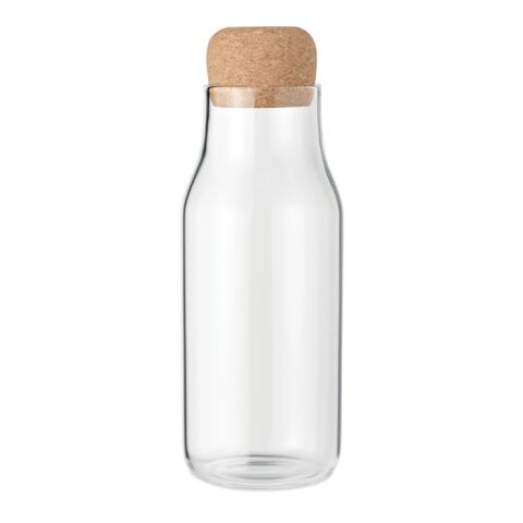 Glass bottle cork lid 600 ml transparent | Without Branding | not available | not available
