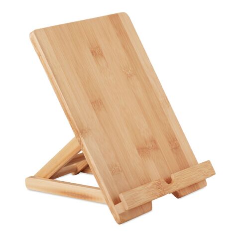 Bamboo foldable tablet stand