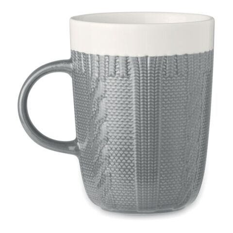 Ceramic mug 310 ml grey | Without Branding | not available | not available