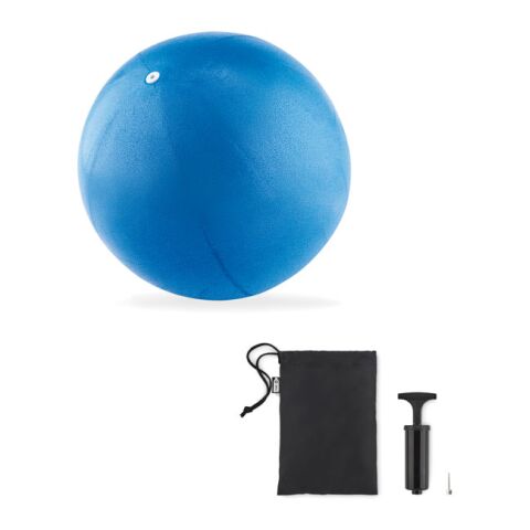 Small Pilates ball with pump blue | Without Branding | not available | not available | not available