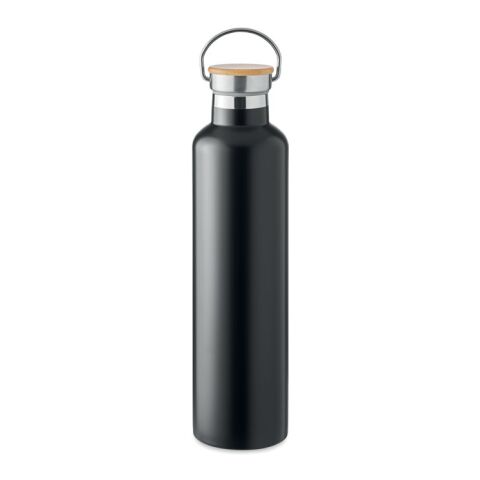 Double wall flask 1L black | Without Branding | not available | not available | not available
