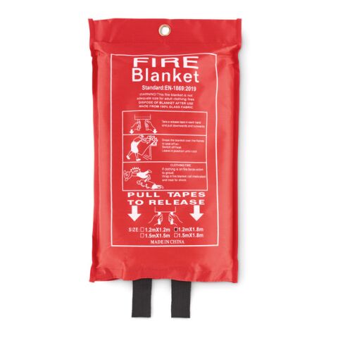 Fire blanket in pouch 120x180 red | Without Branding | not available | not available | not available