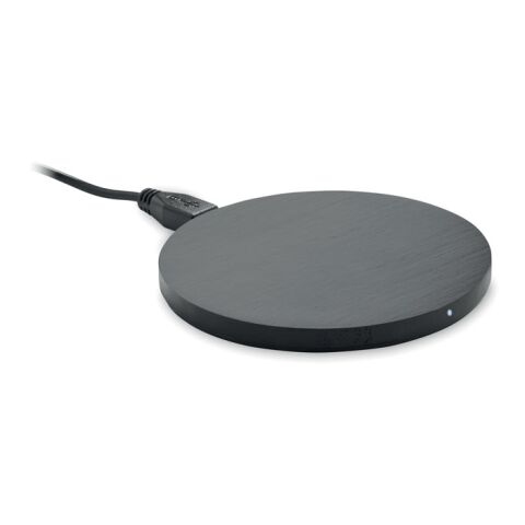 Wireless charger in bamboo 10W black | Without Branding | not available | not available