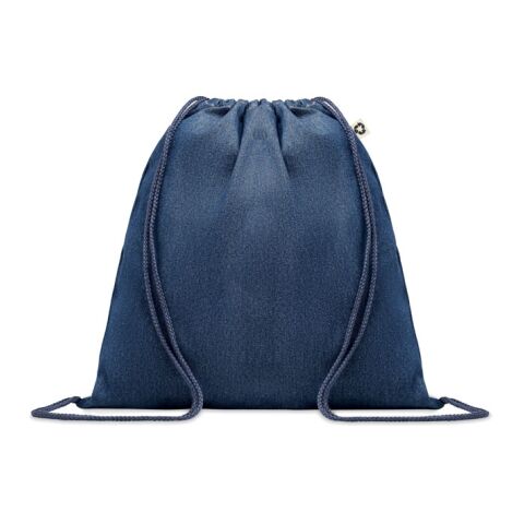 Recycled denim drawstring bag blue | Without Branding | not available | not available | not available