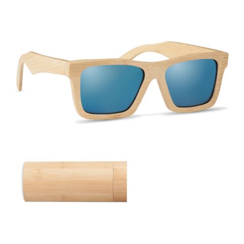 Sunglasses and case in bamboo wood | Without Branding | not available | not available | not available