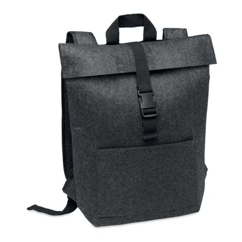 RPET felt backpack grey | Without Branding | not available | not available | not available