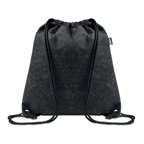 RPET felt drawstring bag grey | Without Branding | not available | not available | not available