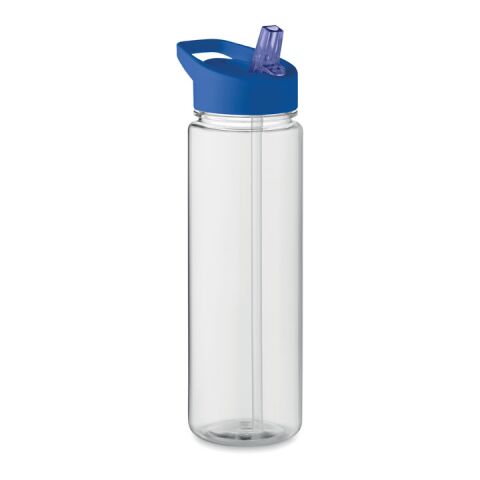 Sports RPET bottle with flip lid 650ml royal blue | No Branding | not available | not available | not available
