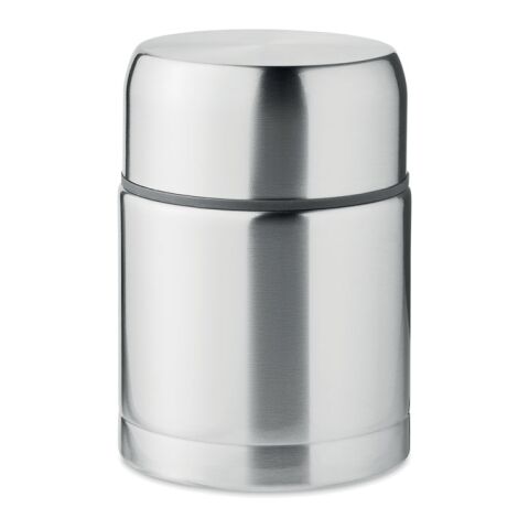 Double wall jar 800ml matt silver | Without Branding | not available | not available | not available