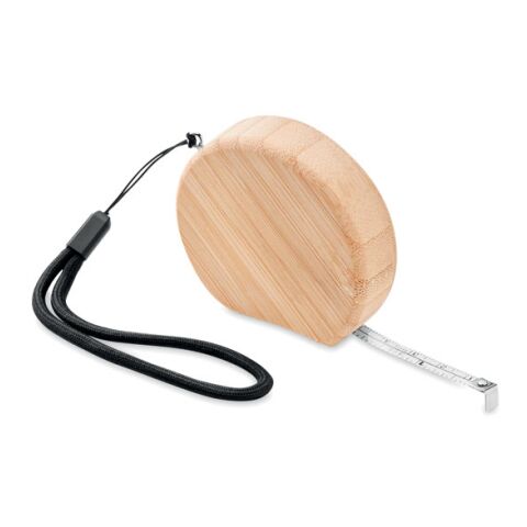 Measuring tape in bamboo 2m