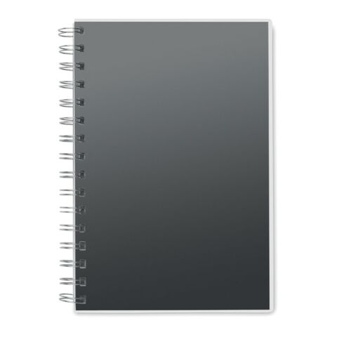 A5 RPET notebook recycled lined black | Without Branding | not available | not available | not available