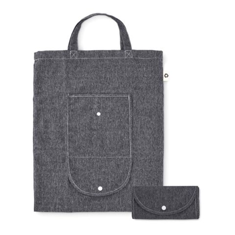 Foldable shopper bag 140 gr/m² black | Without Branding | not available | not available | not available