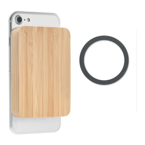 Bamboo wireless charger &amp; power bank wood | Without Branding | not available | not available