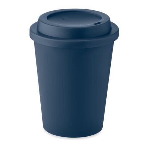 Double wall tumbler PP 300 ml navy blue | Without Branding | not available | not available