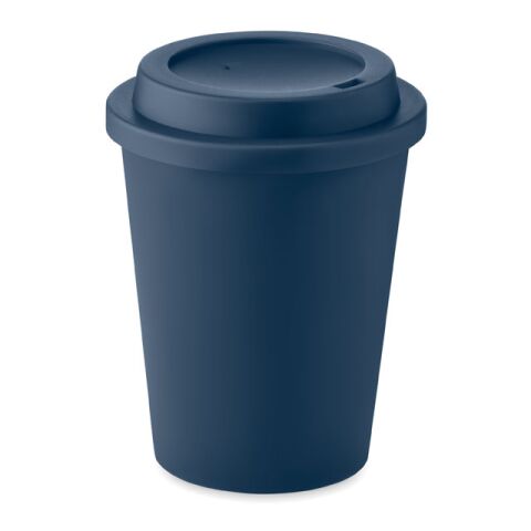 Double wall tumbler PP 300 ml navy blue | No Branding | not available | not available