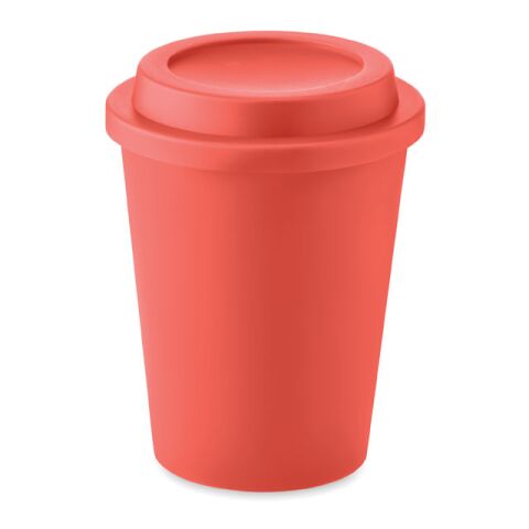 Double wall tumbler 300 ml red | Without Branding | not available | not available