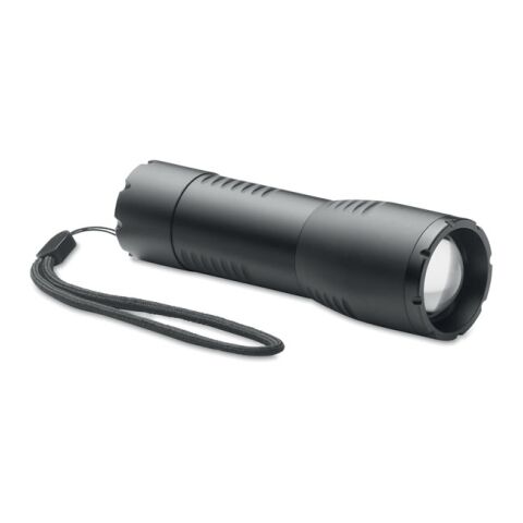 Small aluminium LED flashlight black | Without Branding | not available | not available | not available