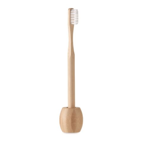 Bamboo tooth brush with stand wood | Without Branding | not available | not available