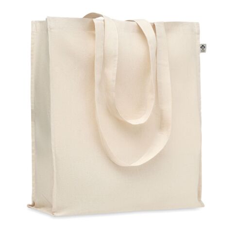 Organic cotton shopping bag 140 gr/m² beige | Without Branding | not available | not available | not available